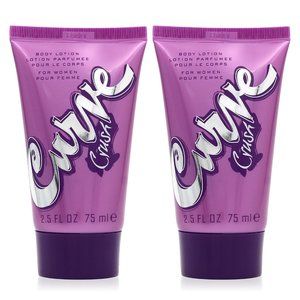 2 PACK CURVE by Liz Claiborne Body Lotion 2.5oz/75ml BRAND NEW